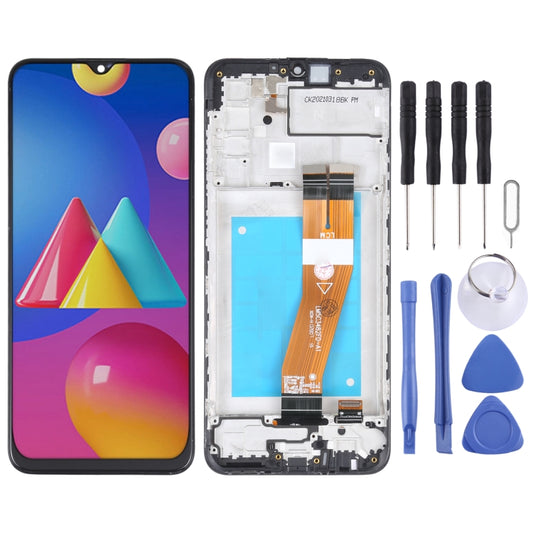 Écran LCD TFT et numériseur complet avec cadre pour Samsung Galaxy M02s
