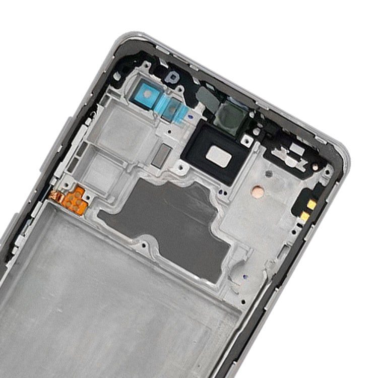 Original LCD Screen and Digitizer Full Assembly With Frame for Samsung Galaxy A72 SM-A725(4G Version)