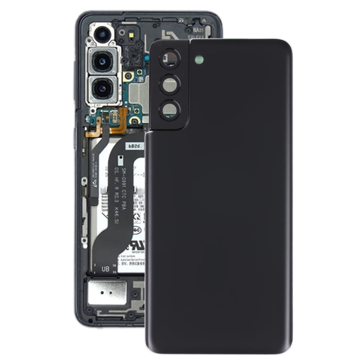 Tapa trasera de batería con tapa para lente de cámara para Samsung Galaxy S21+ 5G (con tapa para cámara)