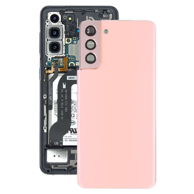 For Samsung Galaxy S21+ 5G Battery Back Cover with Camera Lens Frame, For Samsung Galaxy S21+ 5G(with Camera Cover)