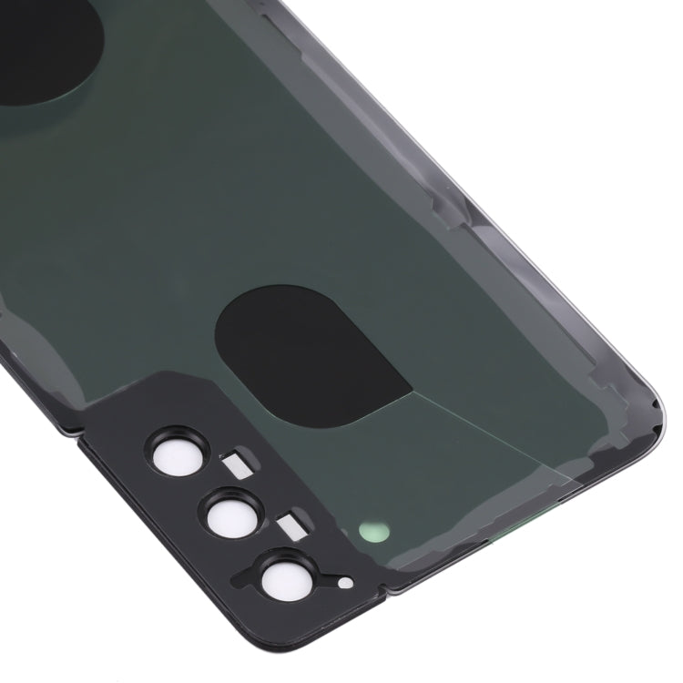 Tapa trasera de batería con tapa para lente de cámara para Samsung Galaxy S21+ 5G (con tapa para cámara)