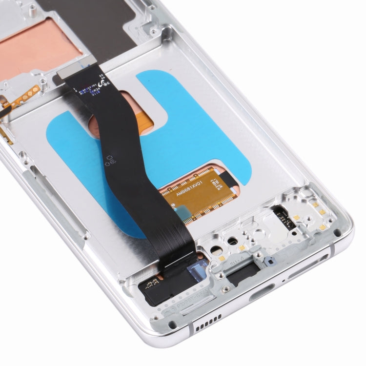Original LCD Screen and Digitizer Full Assembly with Frame For Samsung Galaxy S21 Ultra 5G SM-G998B