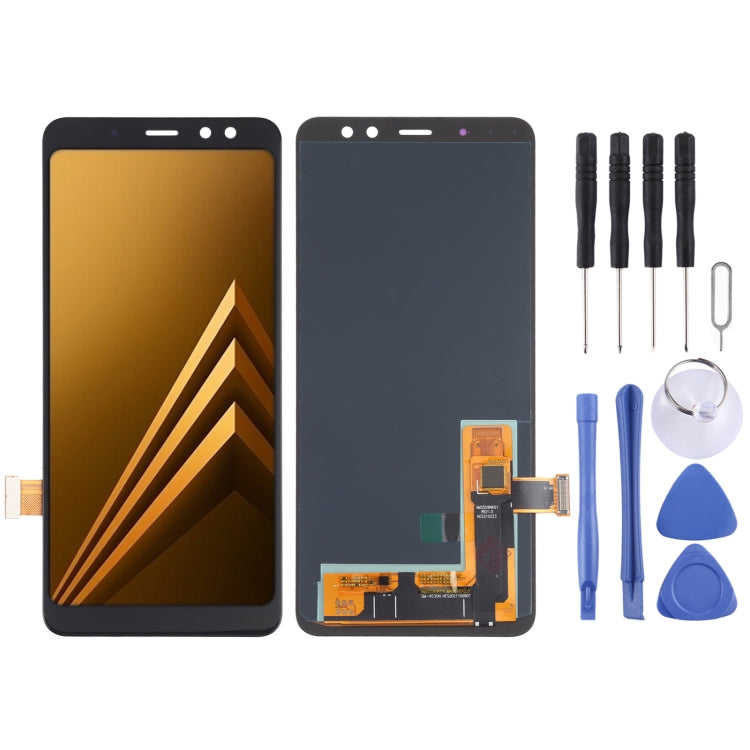 OLED Material LCD Screen and Digitizer Full Assembly for Samsung Galaxy A8 (2018) /  A5 (2018) SM-A530, For Samsung Galaxy A8 (2018) (OLED Material) - BSPART