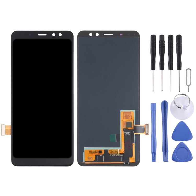 OLED Material LCD Screen and Digitizer Full Assembly for Samsung Galaxy A8 (2018) /  A5 (2018) SM-A530, For Samsung Galaxy A8 (2018) (OLED Material) - BSPART