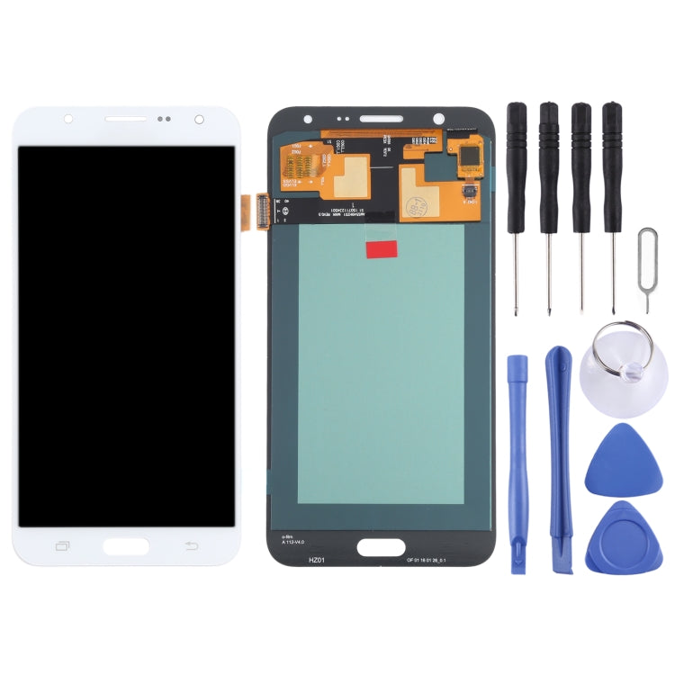 OLED Material LCD Screen and Digitizer Full Assembly for Samsung Galaxy J7 SM-J700