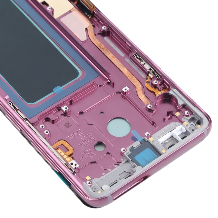 OLED Material LCD Screen and Digitizer Full Assembly with Frame for Samsung Galaxy S9+ SM-G965, For Samsung Galaxy S9+(OLED), For Samsung Galaxy S9+(OLED Material)