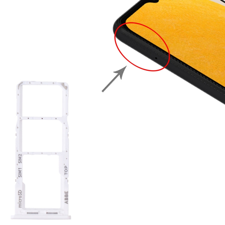 For Samsung Galaxy A13 5G SM-A136 Original SIM Card Tray + SIM Card Tray + Micro SD card tray