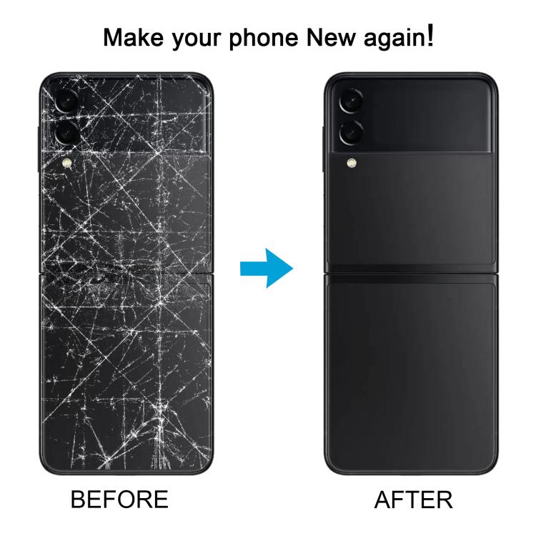 For Samsung Galaxy Z Flip3 5G SM-F711B Glass Battery Back Cover , For Samsung Galaxy Z Flip3 5G