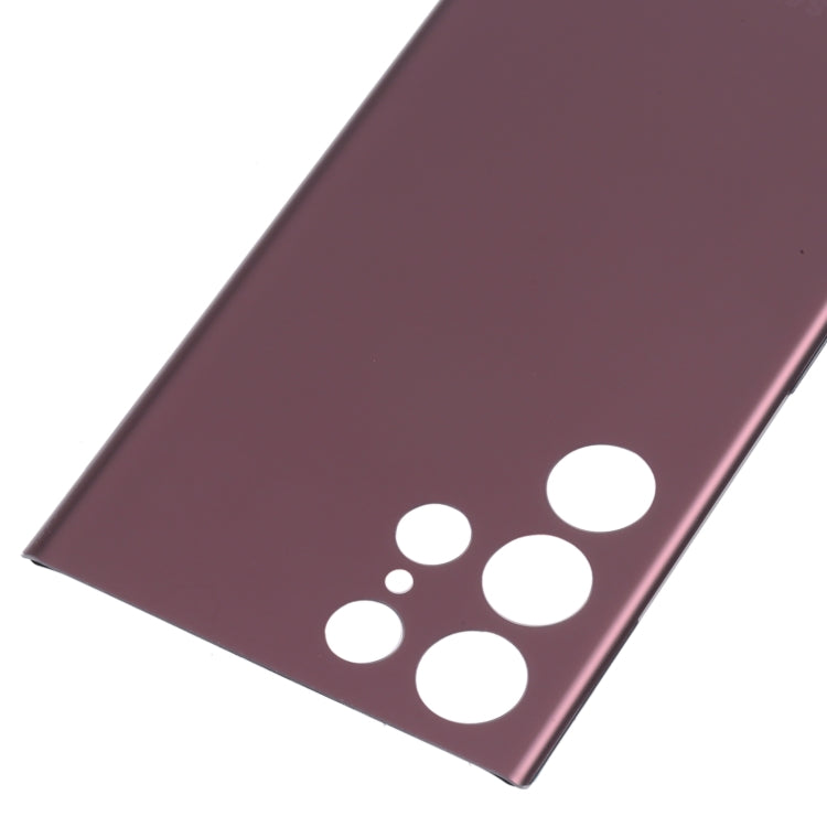 For Samsung Galaxy S22 Ultra Battery Back Cover , For Samsung Galaxy S22 Ultra(Dark Red), For Samsung Galaxy S22 Ultra