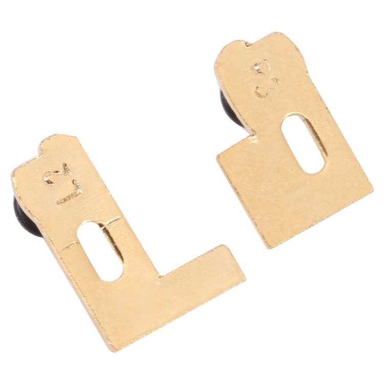 1 par de puntos de contacto del puerto de carga para Samsung Gear Fit 2 SM-R360/R365