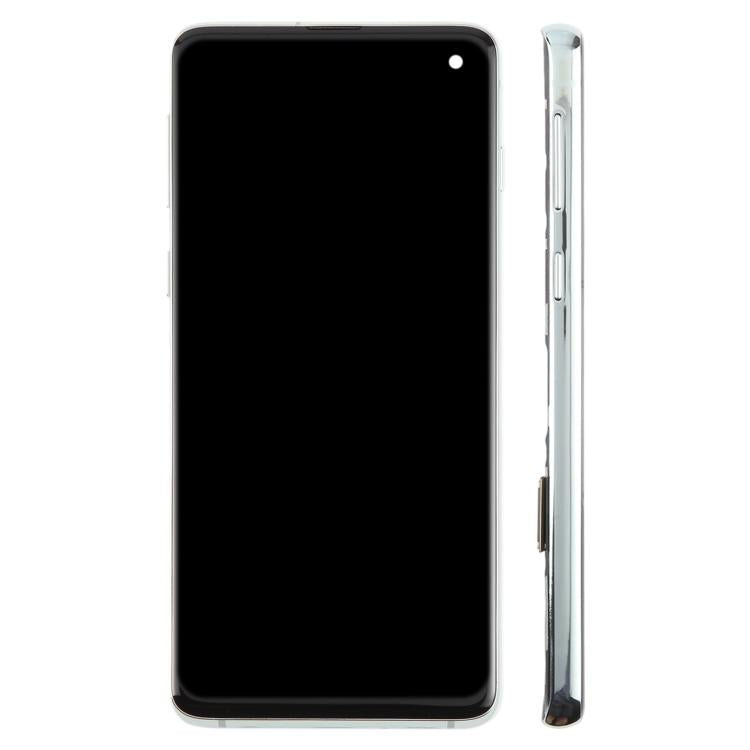 For Samsung Galaxy S10 4G SM-G973F 6.05 inch TFT LCD Screen Digitizer Full Assembly with Frame, Not Supporting Fingerprint Identification