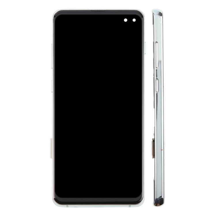 For Samsung Galaxy S10+ SM-G975F 6.38 inch TFT LCD Screen Digitizer Full Assembly with Frame, Not Supporting Fingerprint Identification
