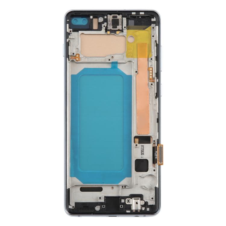 For Samsung Galaxy S10+ SM-G975F 6.38 inch TFT LCD Screen Digitizer Full Assembly with Frame, Not Supporting Fingerprint Identification