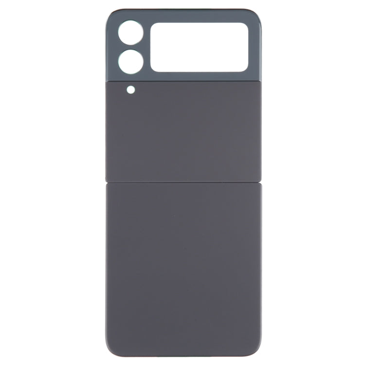 For Samsung Galaxy Z Flip4 SM-F721B Battery Back Cover with Camera Lens Cover, For Samsung Galaxy Z Flip4