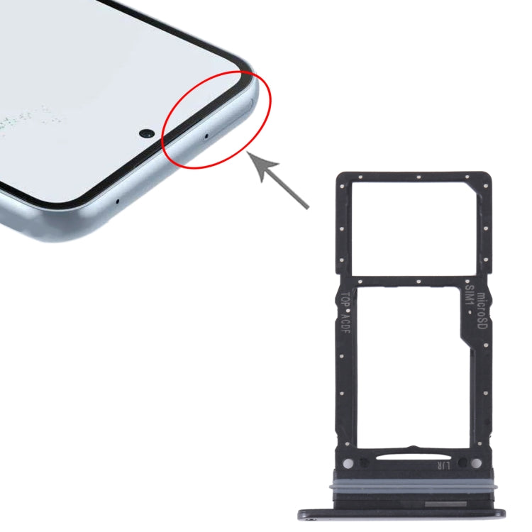 Tiroir de carte SIM d'origine pour Samsung Galaxy A34 SM-A346 + tiroir de carte SIM/Micro SD, pour Samsung Galaxy A34