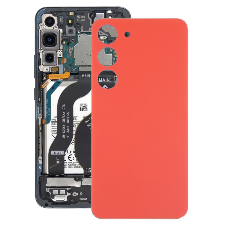 Tapa trasera de batería de vidrio OEM para Samsung Galaxy S23 SM-S911B