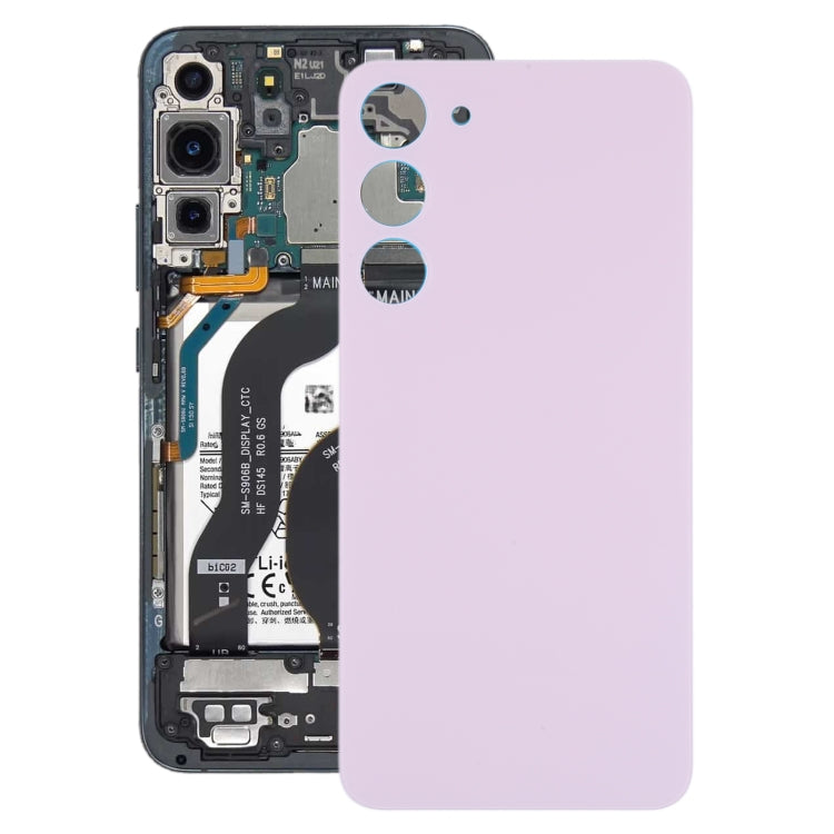 Coque arrière de batterie en verre OEM pour Samsung Galaxy S23+ SM-S916B, pour Samsung Galaxy S23+