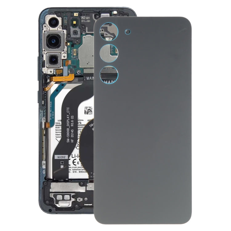 Coque arrière de batterie en verre OEM pour Samsung Galaxy S23+ SM-S916B, pour Samsung Galaxy S23+