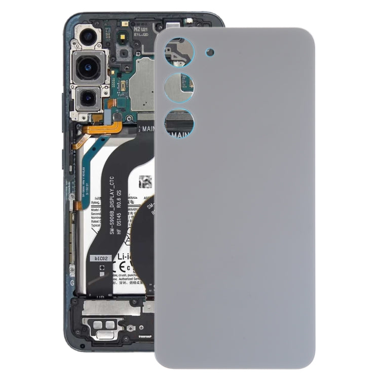 Coque arrière de batterie en verre OEM pour Samsung Galaxy S23+ SM-S916B, pour Samsung Galaxy S23+