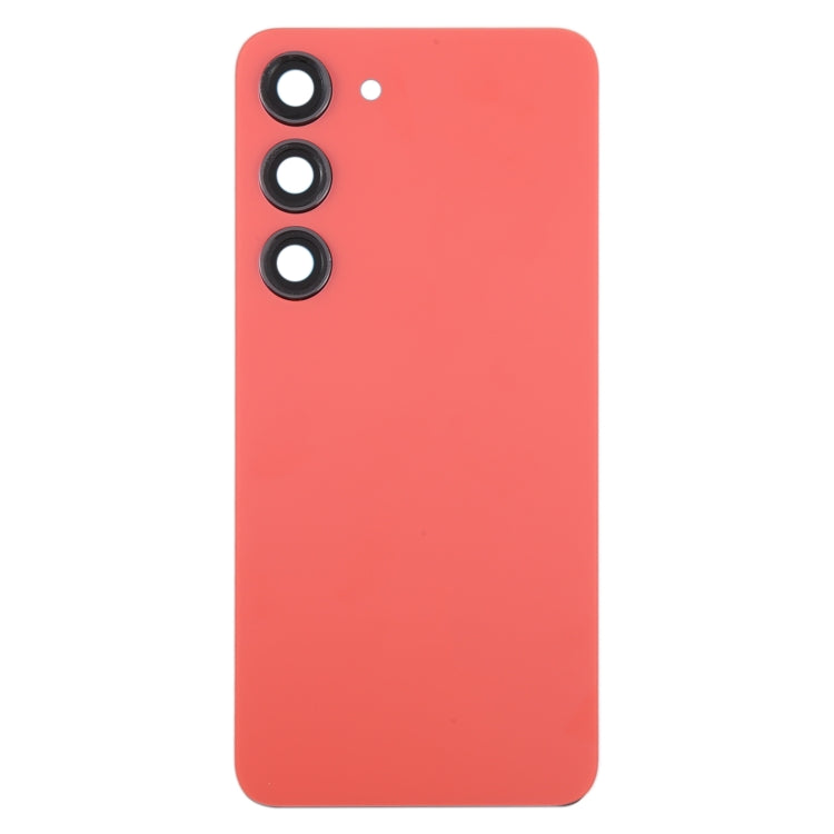 For Samsung Galaxy S23 SM-S911B OEM Glass Battery Back Cover with Camera Lens Frame, For Samsung Galaxy S23 (with Camera Cover)