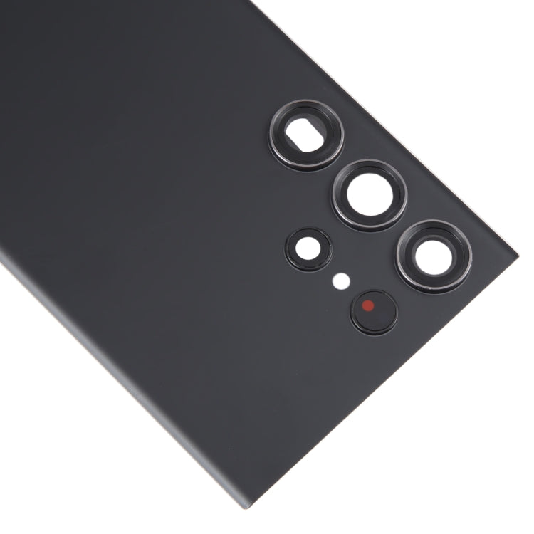 For Samsung Galaxy S23 Ultra SM-S918 Glass Battery Back Cover with Camera Lens Cover, For Samsung Galaxy S23 Ultra(with Camera Cover)