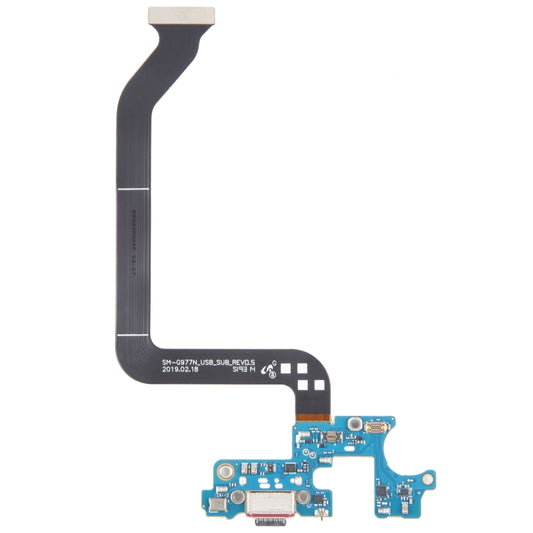 Cable flexible de puerto de carga original para Samsung Galaxy S10 5G SM-G977N KR Edition.