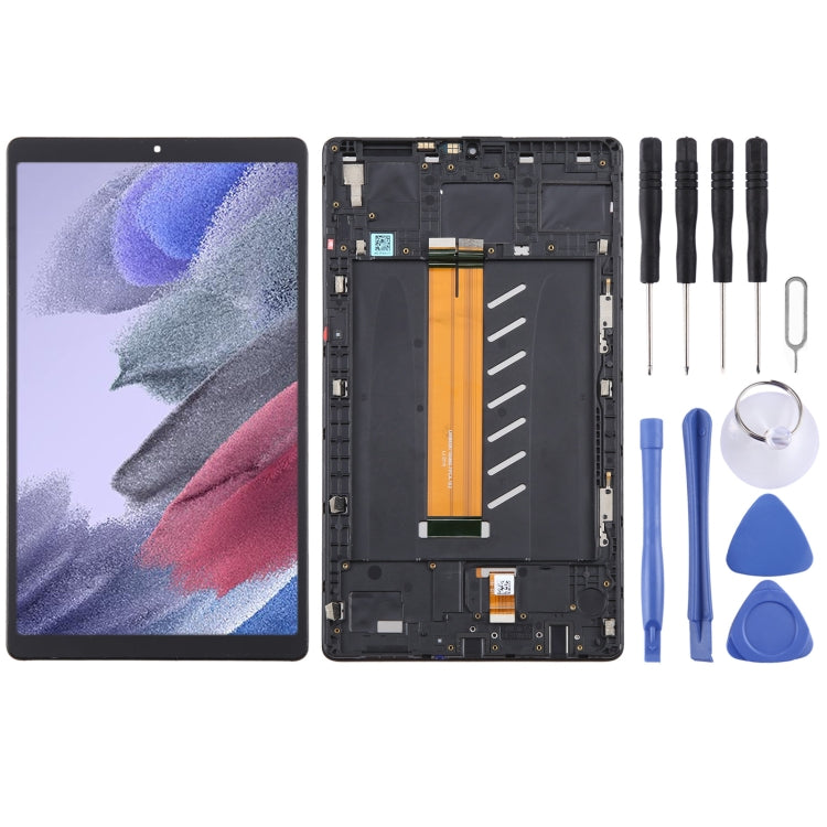 For Samsung Galaxy Tab A7 Lite SM-T220 WiFi Edition Original LCD Screen Digitizer Full Assembly with Frame