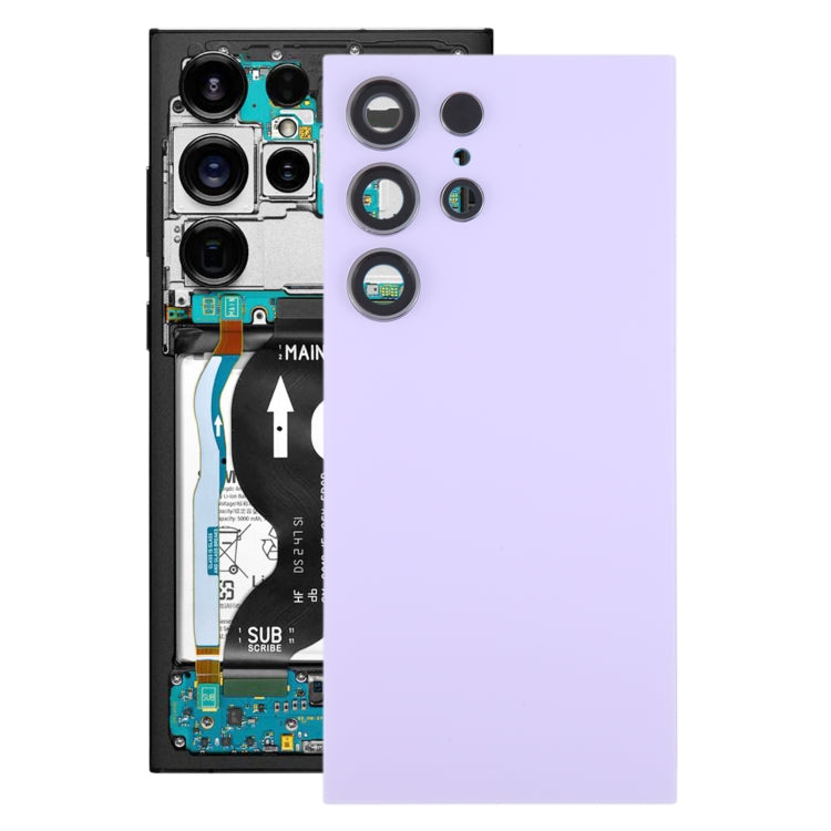 For Samsung Galaxy S24 Ultra SM-S928B OEM Battery Back Cover with Camera Lens Cover, For Samsung Galaxy S24 Ultra(with Camera Lens), For Samsung Galaxy S24 Ultra(with Camera Lens Frame)