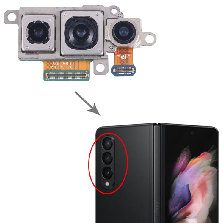 For Samsung Galaxy Z Fold3 SM-F926B Original Camera Set (Wide + Back Camera), For Samsung Galaxy Z Fold3