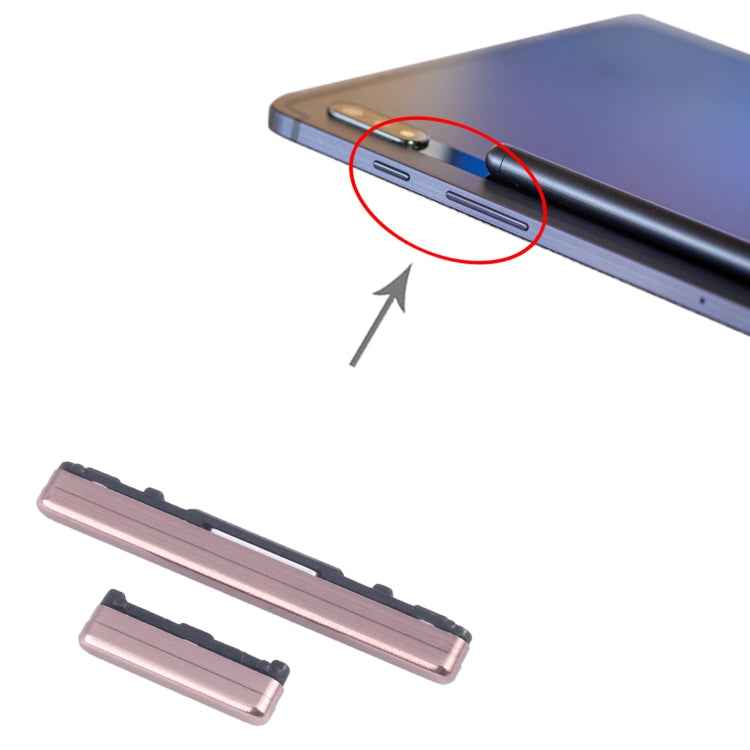 For Samsung Galaxy Tab S7+ SM-T970/T976 Original Power Button and Volume Control Button, For Samsung Galaxy Tab S7+ (Original), For Samsung Galaxy Tab S7+ (Original)