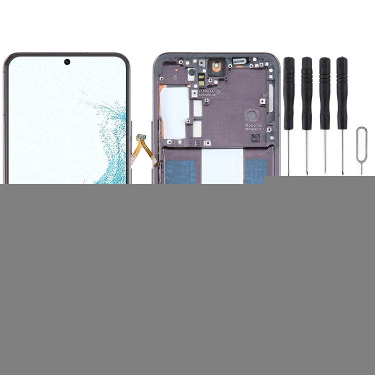 For Samsung Galaxy S22 5G SM-S901B Original LCD Screen Digitizer Full Assembly with Frame, For Samsung Galaxy S22 5G EU Version(Original)
