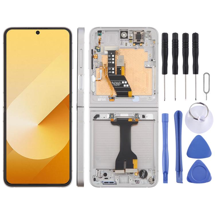 For Samsung Galaxy Z Flip6 SM-F741B Original LCD Screen Digitizer Full Assembly with Frame, For Samsung Galaxy Z Flip6, For Samsung Galaxy Z Flip6(Original)