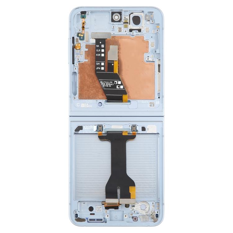 Écran LCD d'origine complet avec châssis pour Samsung Galaxy Z Flip6 SM-F741B (Original)