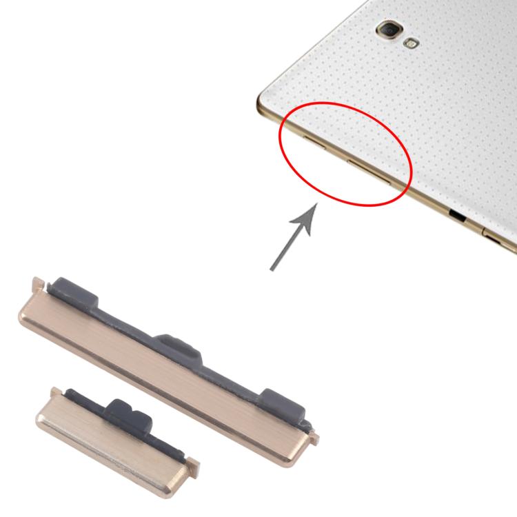 For Samsung Galaxy Tab S 8.4 SM-T705 Original Power Button and Volume Control Button, For Samsung Galaxy Tab S 8.4(Original)