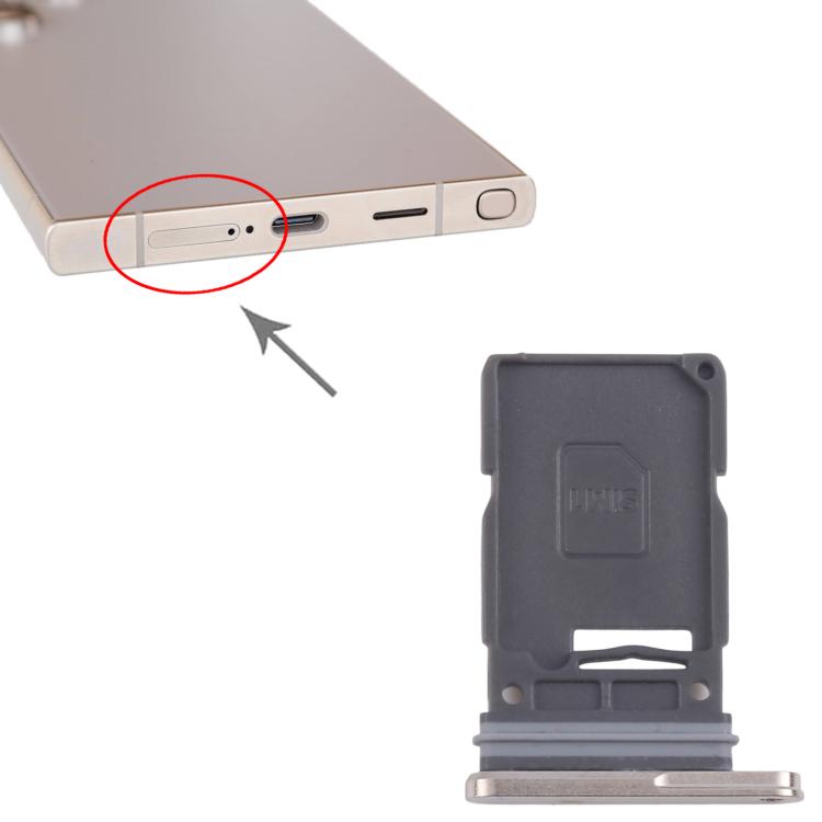 For Samsung Galaxy S24 Ultra 5G Original SIM Card Tray, For Samsung Galaxy S24 Ultra 5G(Original)