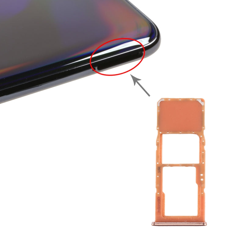 Tiroir pour carte SIM et Micro SD pour Galaxy A70, pour Samsung Galaxy A70 (simple), pour Samsung Galaxy A70 (simple), pour Galaxy A70 (simple)