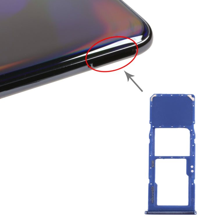 Tiroir pour carte SIM et Micro SD pour Galaxy A70, pour Samsung Galaxy A70 (simple), pour Samsung Galaxy A70 (simple), pour Galaxy A70 (simple)