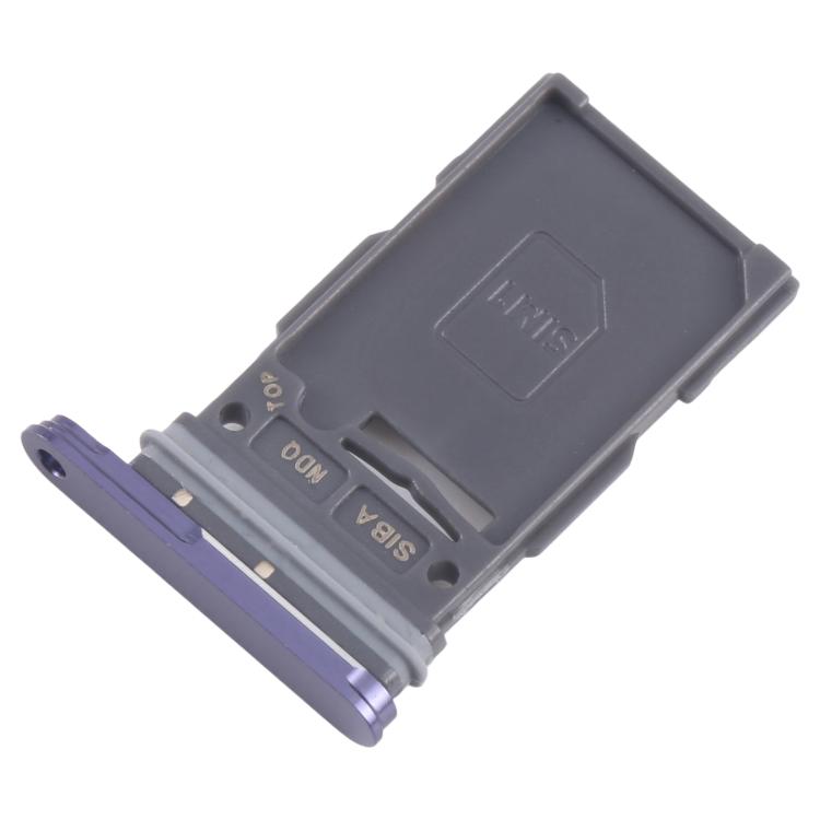 Tiroir de carte SIM d'origine pour Samsung Galaxy S24 SM-S921B (carte unique)