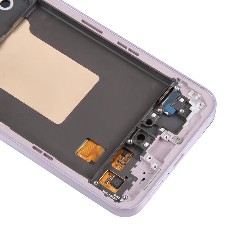 For Samsung Galaxy A55 SM-A556B Original LCD Screen Digitizer Full Assembly with Frame