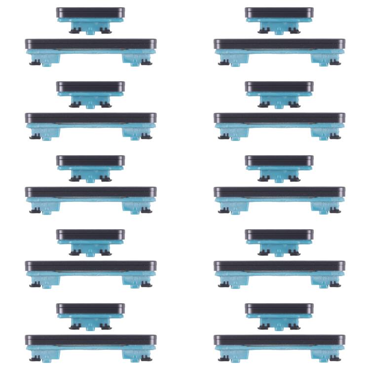 For Samsung Galaxy S24 FE SM-S721B 10pcs Power Button and Volume Control Button, For Samsung Galaxy S24 FE