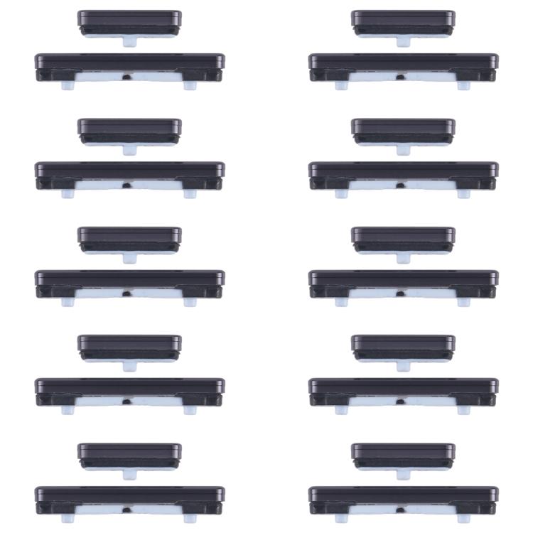 For Samsung Galaxy S23 Ultra SM-S918B 10pcs Power Button and Volume Control Button, For Samsung Galaxy S23 Ultra