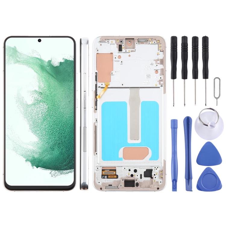 For Samsung Galaxy S22+ SM-S906B 6.43 inch TFT LCD Screen Digitizer Full Assembly with Frame, Not Supporting Fingerprint Identification, For Samsung Galaxy S22+ SM-S906B 6.43 inch(Not Fingerprint)