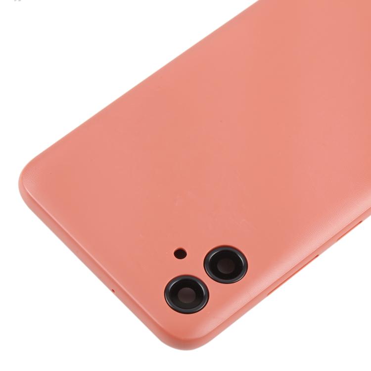 For Samsung Galaxy A04e SM-A042F Back Cover with Camera Lens Cover, For Samsung Galaxy A04e(with Camera Lens Frame)
