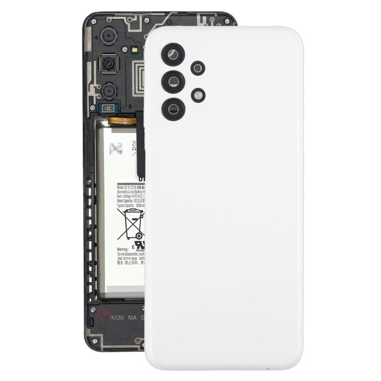 For Samsung Galaxy A13 SM-A135F Back Cover with Camera Lens Cover, For Samsung Galaxy A13(with Camera Lens Frame)