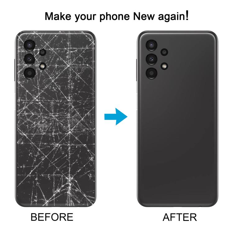For Samsung Galaxy A13 SM-A135F Back Cover with Camera Lens Cover, For Samsung Galaxy A13(with Camera Lens Frame)