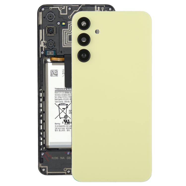 For Samsung Galaxy A15 SM-A155F Back Cover with Camera Lens Cover