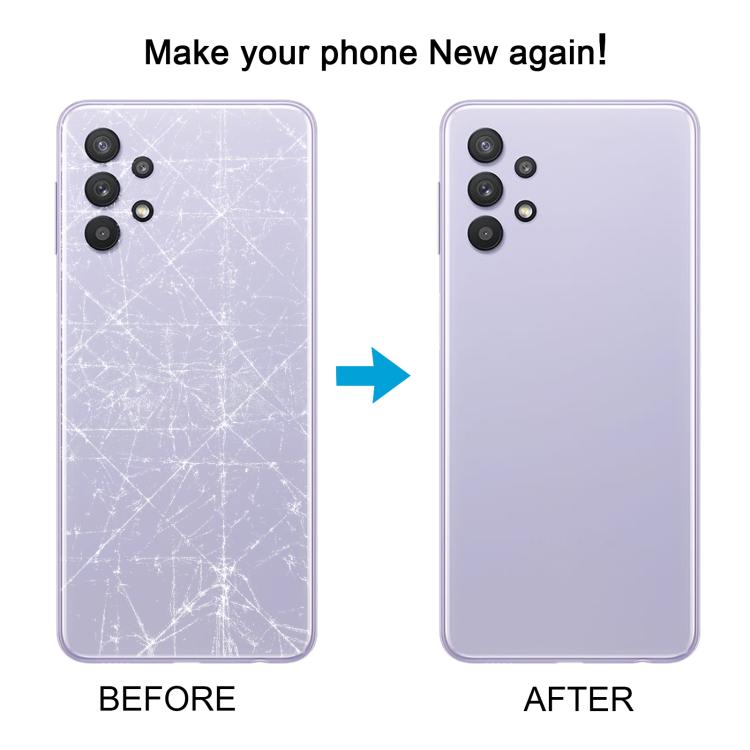 For Samsung Galaxy A32 4G SM-A325F Battery Back Cover with Camera Lens Cover, For Samsung Galaxy A32 4G(with Camera Lens Cover)