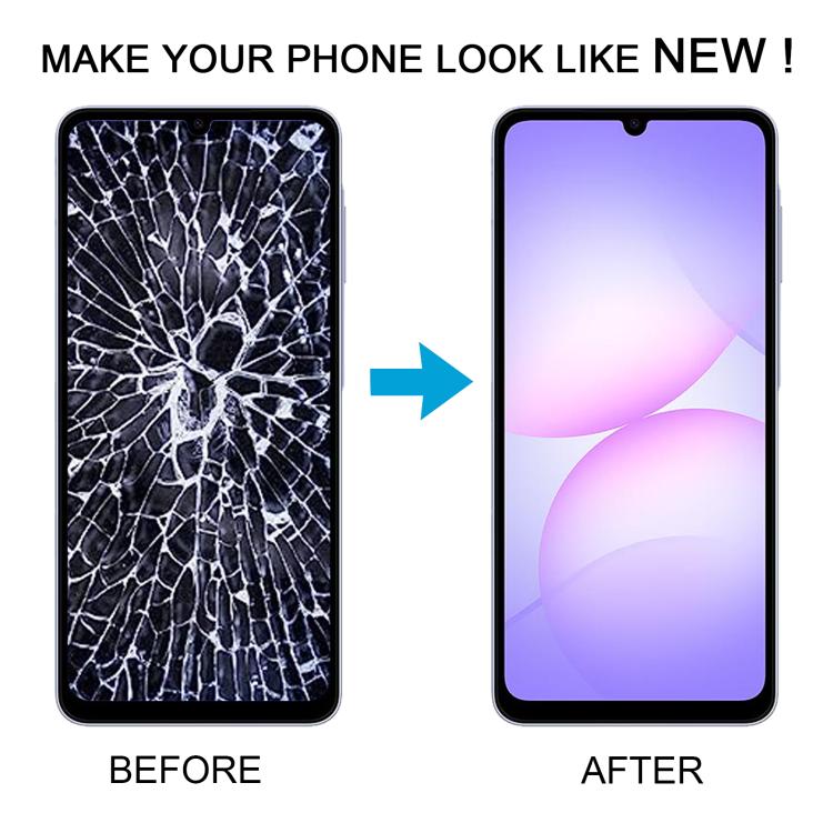 For Samsung Galaxy A07 4G SM-A075F Original LCD Screen Digitizer Full Assembly with Frame, For Samsung Galaxy A07 4G(Original)