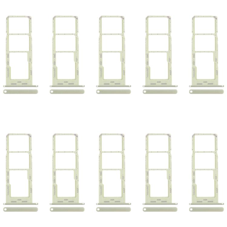 For Samsung Galaxy A14 5G SM-A146B 10pcs Original SIM Card Tray + SIM Card Tray + Micro SD Card Tray, For Samsung Galaxy A14 5G SM-A146B(Original)