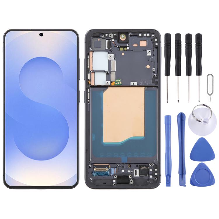 For Samsung Galaxy S25 SM-S931B OLED LCD Screen Digitizer Full Assembly with Frame, For Samsung Galaxy S25(OLED)